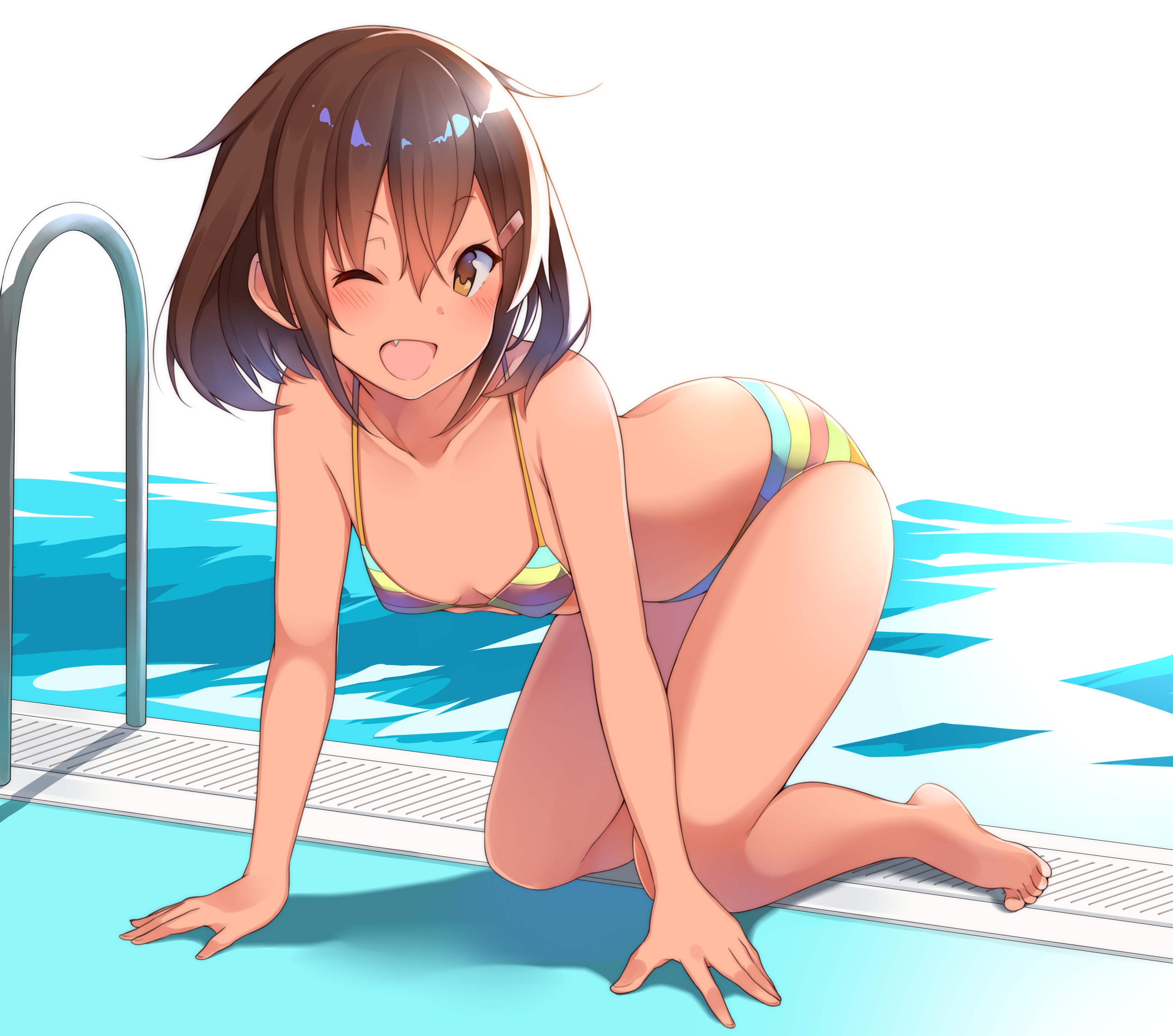 Matsunoki Kantai Collection Ikazuchi Kancolle Bikini Cleavage Swimsuits Yande Re